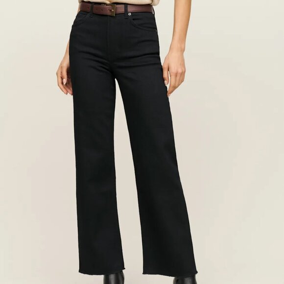 Reformation Denim - REFORMATION Emma High Rise Wide Leg Jeans